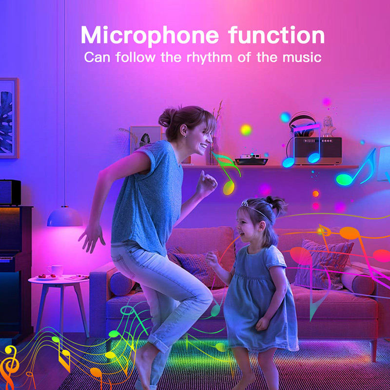 WLED ESP32 Addressable Wifi Music Controller with Microphone inside WLED ESP32 Addressable Wifi Music Controller with Microphone inside